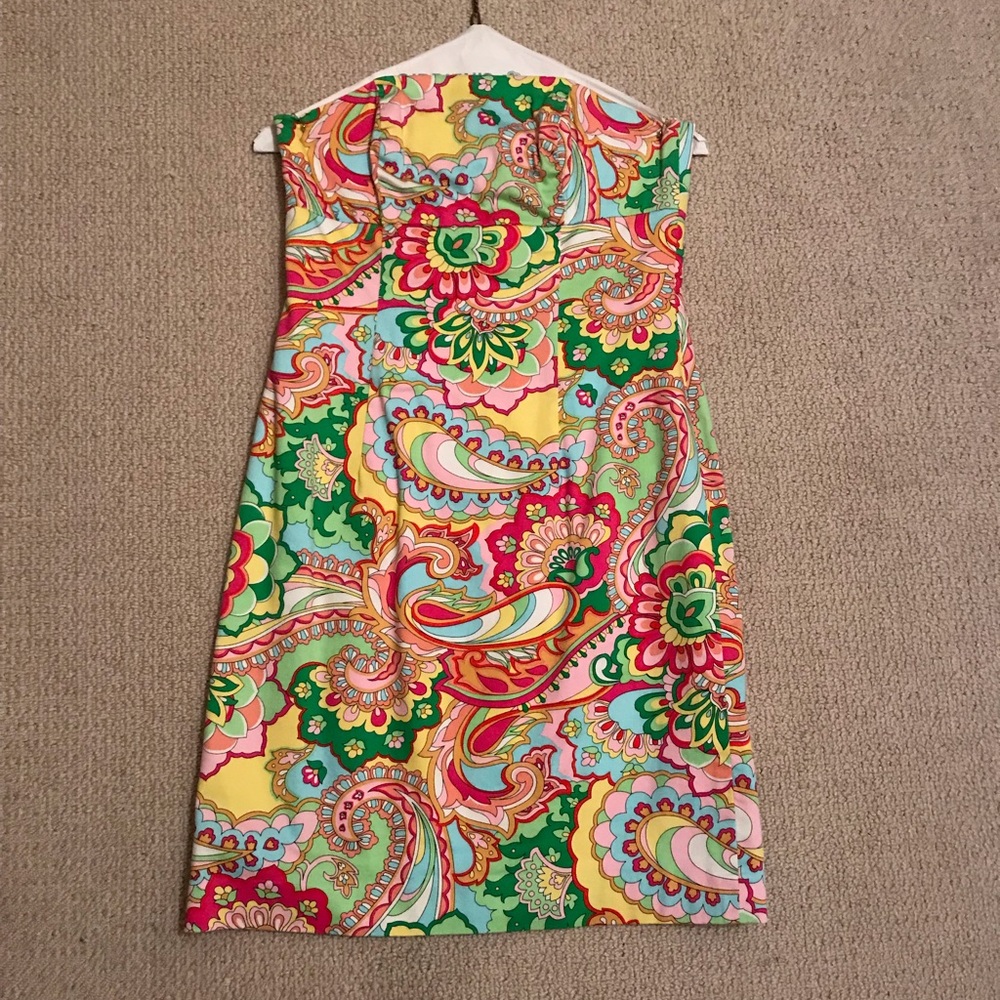 Melly strapless dress